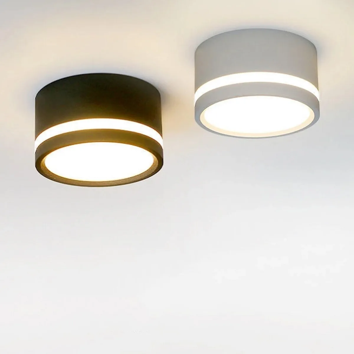 

LED Surface Mounted Downlight Side Guide Light lamp for ceiling 5W 7W 9W 12W 15W 18W led spot lights Ceiling Fixtures Lighting