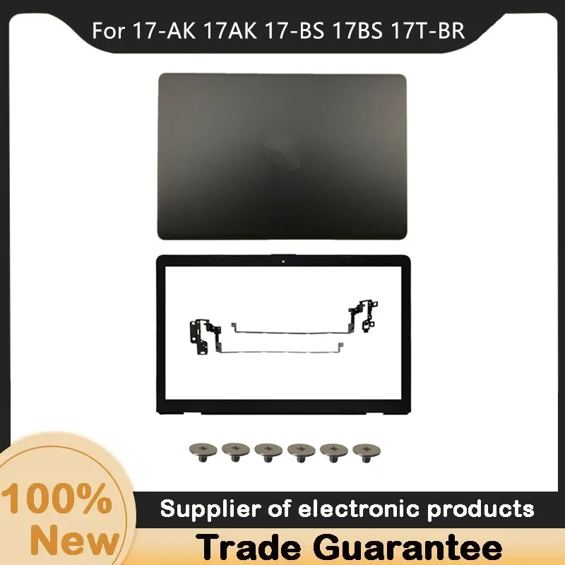 Фото Новинка для HP 17-AK 17AK 17-BS 17BS 17T-BR 17-BS049DX 17-BS011DX TPN-W129 W130, задняя крышка ЖК-дисплея/рамка/петли 933298 -001 926489 -001 №1