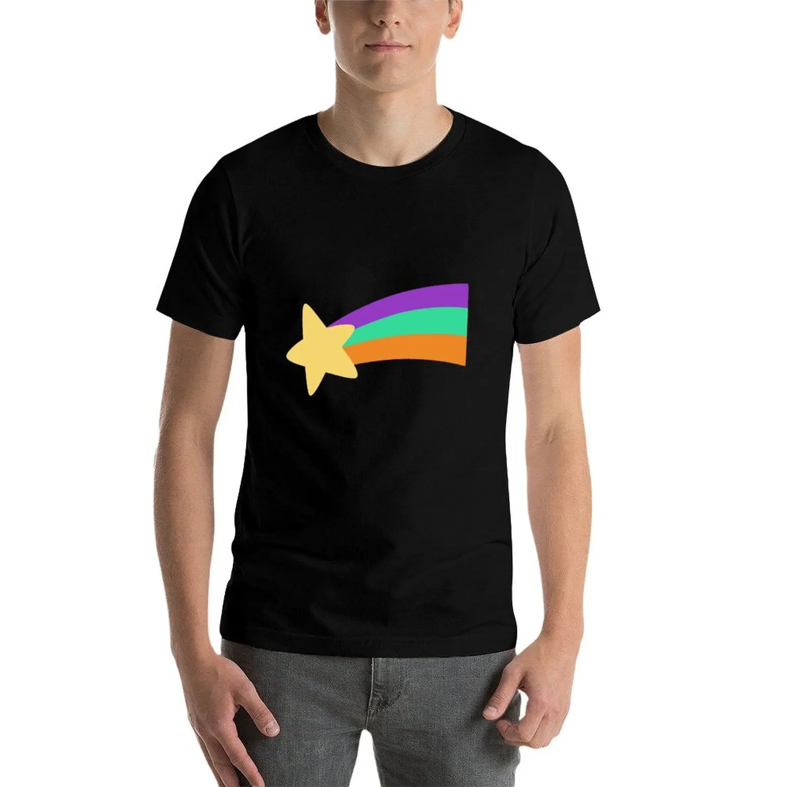 Фото Футболка Mabel Shooting Star, хлопковые футболки для мужчин, 100% хлопок, футболка из 100% хлопка №3