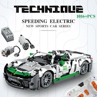 block technical expert sports car building blocks ideas famous racing vehicle model bricks educational toys for boys 1016pcs