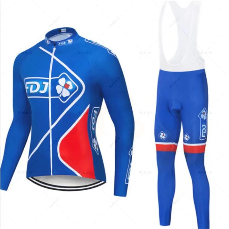 

Одежда для велоспорта Fdj, Новинка весна-осень-лето 2023, с длинным рукавом
