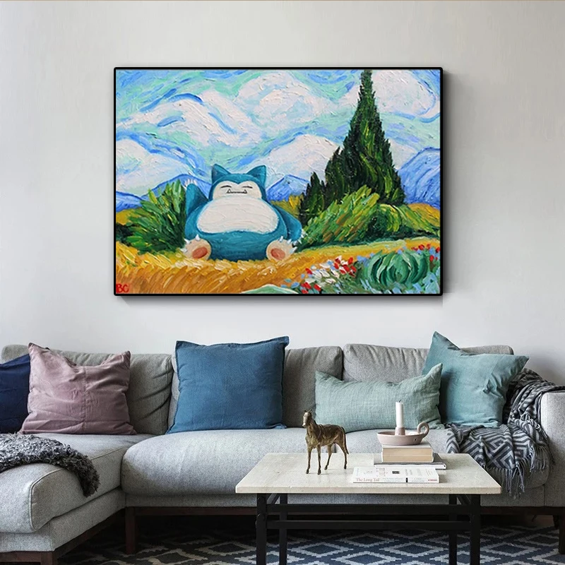 Фотообои с рисунком Ван Гога искусство на холсте фотообои картина изображением