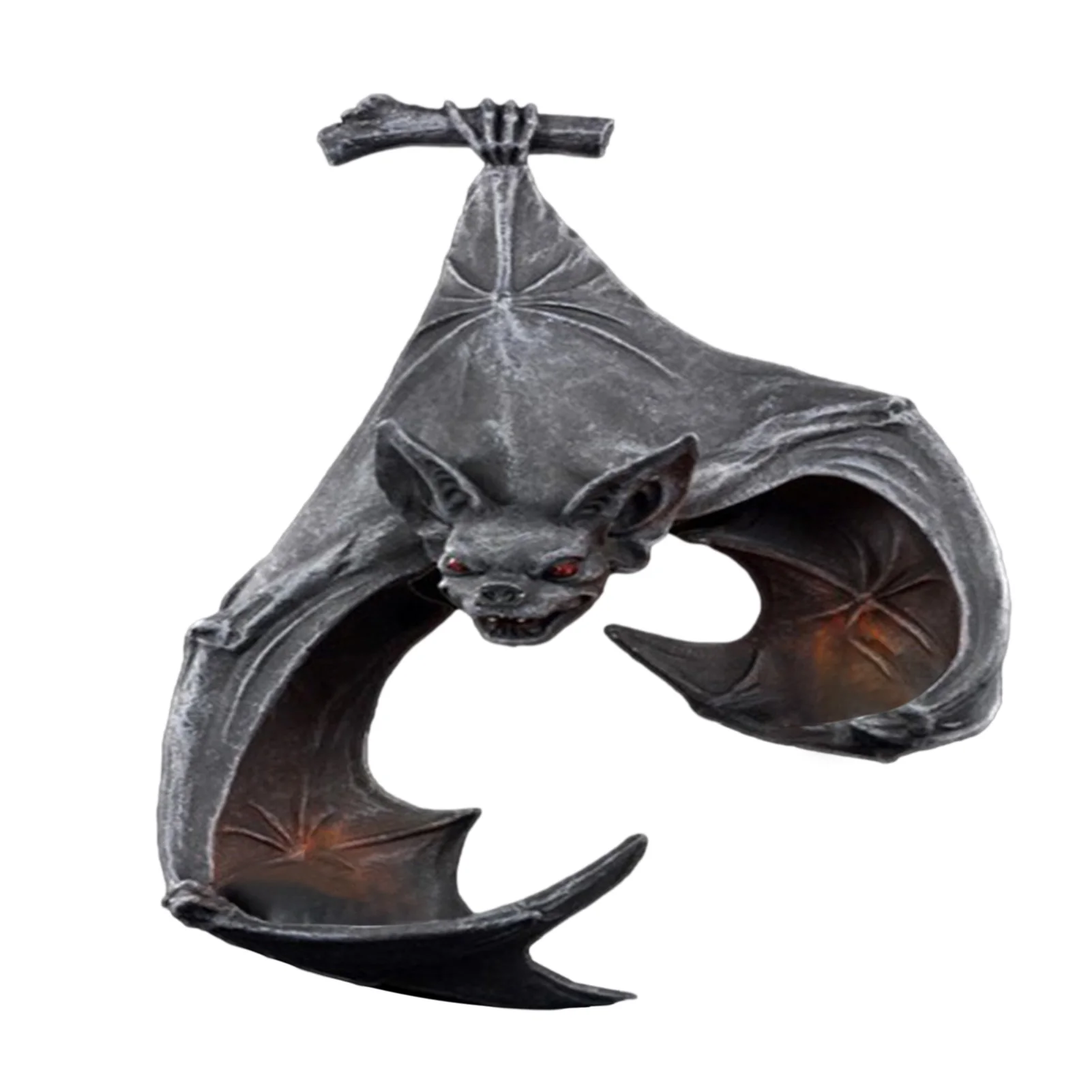 Light Holder Black Bat Resin Tea Lights Holders Medieval Res