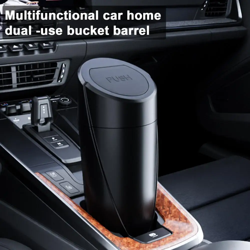 Миниатюрное Автомобильное Мусорное ведро с защитой от утечек маленькое