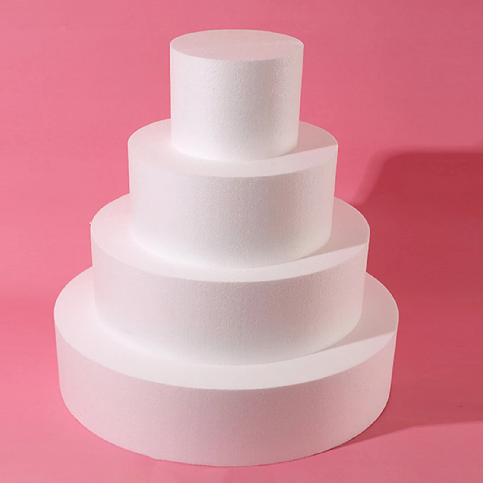 

DIY Foam 10/12/14/16 Inch Mold Cake Mould Sugar Craft Dummy Model Polystyrene Styrofoam Mould Round Party Accessories 2021 Hot