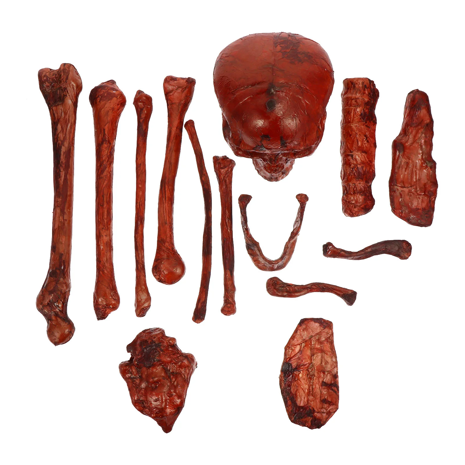 

1 set of Resin Skeleton Props Ornaments Festival Decoration