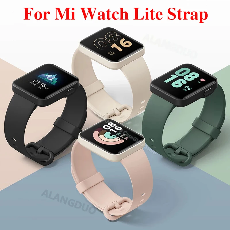 

Ремешок для Xiaomi Mi Watch Lite, умные аксессуары для Redmi Watch 2 Lite, Защитная пленка для ремешка, ремешок для часов Poco