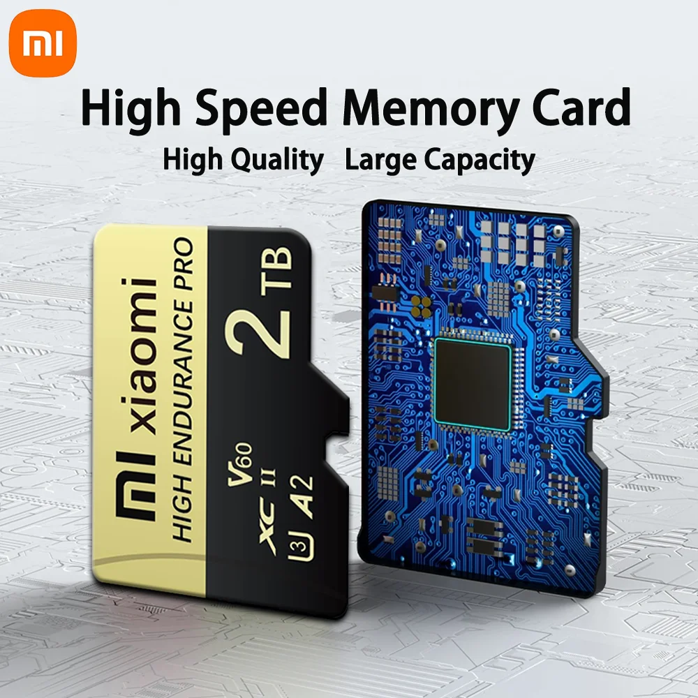 Карты памяти Xiaomi 2 ТБ SD 1 512 ГБ Высокоскоростная карта TF U3 класса 10