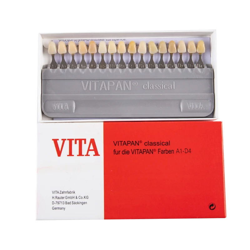 

Tooth Whitening Guide Dental Vita 16Colors Tooth Model Colorimetric Plate Beauty