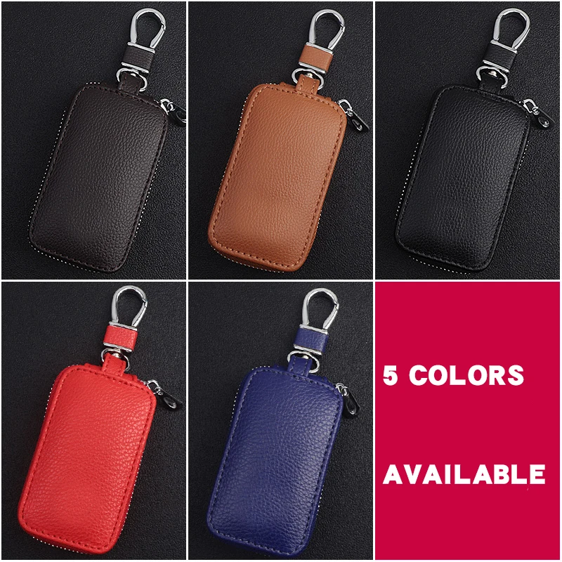 

Кожаный чехол для ключа с металлическим логотипом для Toyota Corolla Ralink Camry Highlander chr rv4