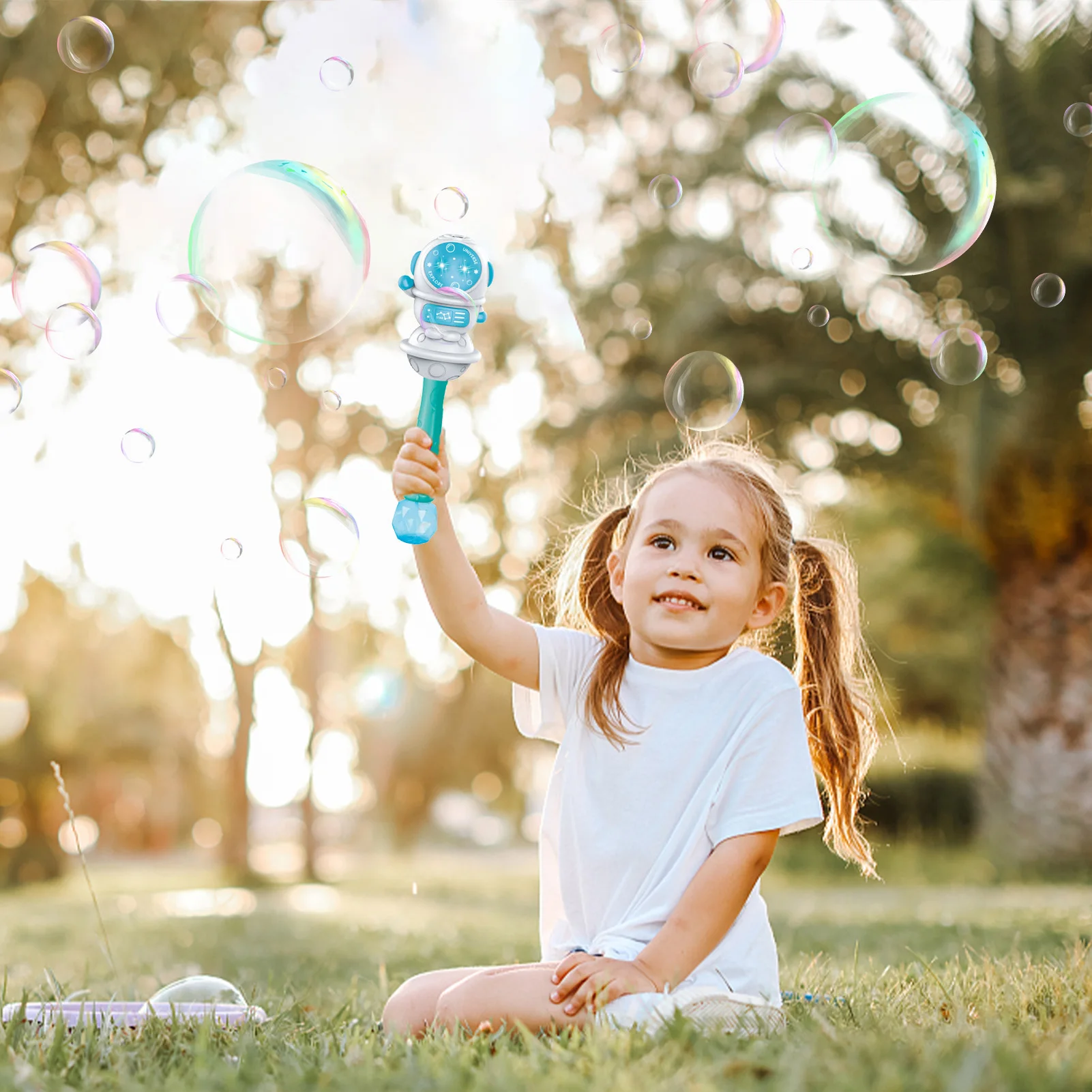 

Bubble Wand Machine Bubble Blower Machine For Kids Cartoon Spaceman Auto Portable Bubble Maker Bubble Gift Toys Party Outdoor