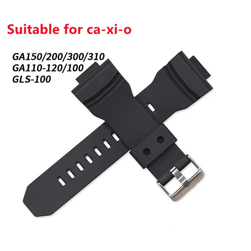 Ремешок силиконовый для часов CaxiO GA120 GA150 GA200 GA300 GLS100 Ремешок силиконовый для часов CaxiO GA120 GA150 GA200 GA300 GLS100