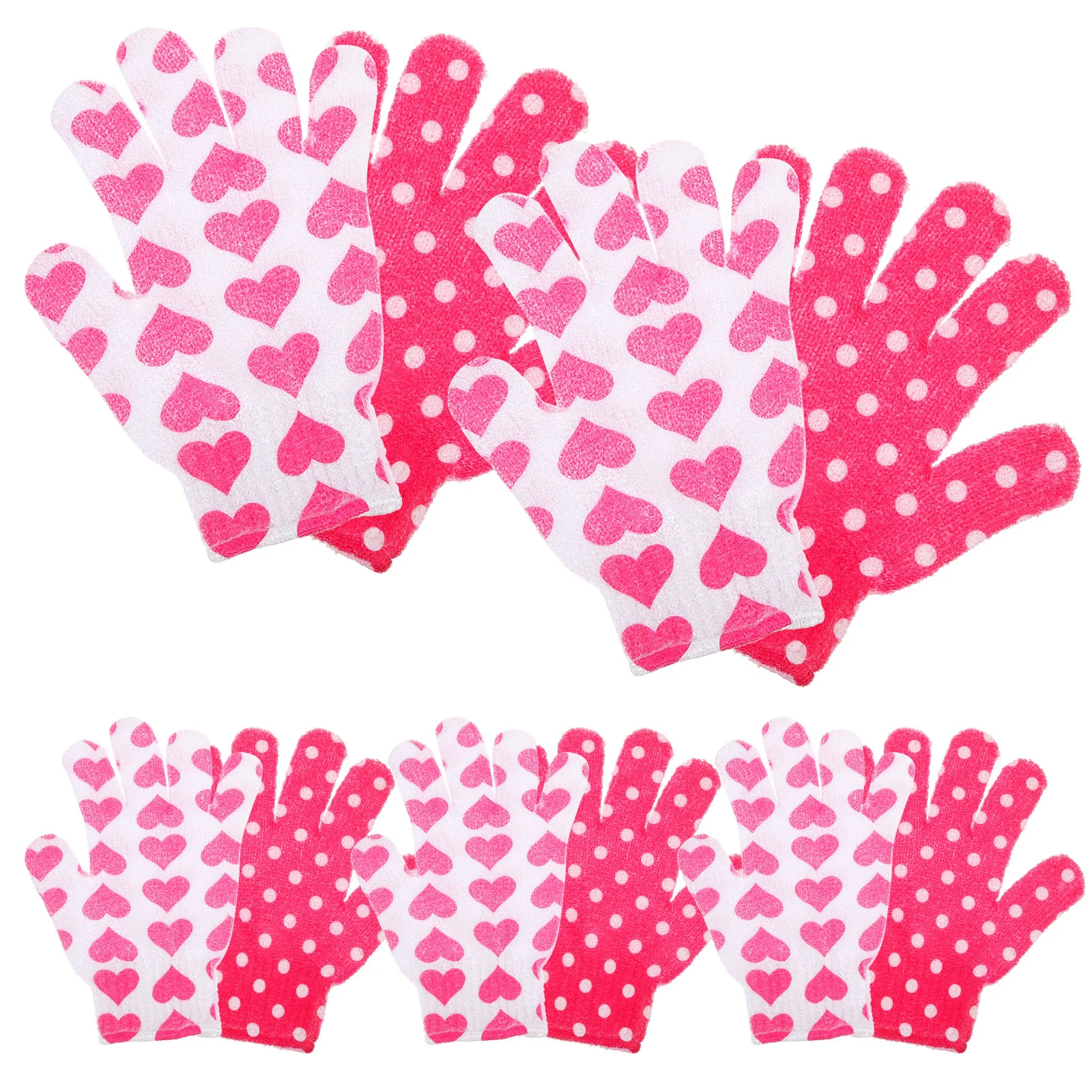 

10 Pcs Shower Exfoliating Bathing Exfoliating Shower Mitt Scrubber Bath Mitt Nylon Mittens Bathing Child
