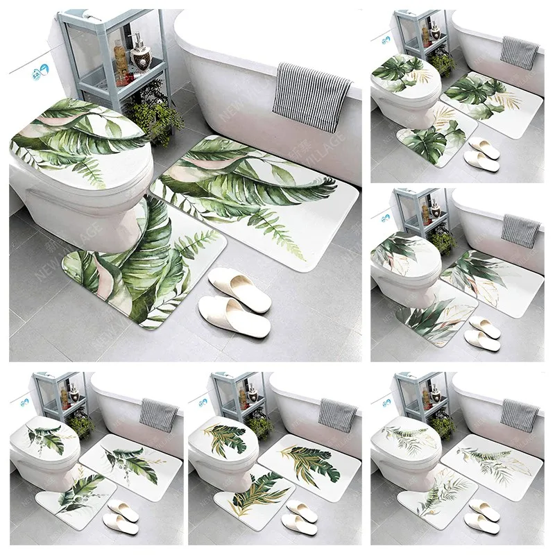 

Противоскользящий Коврик для ванны, коврик для ванной комнаты, коврик для душа, декоративный Впитывающий Коврик для ног, вход в ванну, коври...