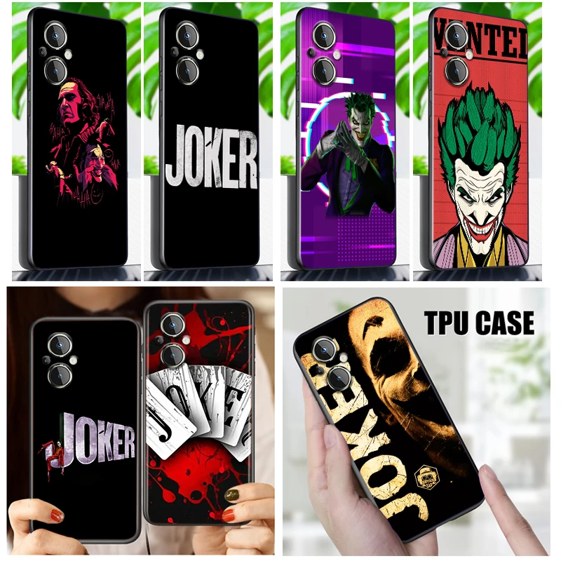 

Cool Movie Joker Art Phone Case For OnePlus Nord N200 N20 CE2 Lite CE 10 9RT 9R 9 8 8T 7 7T 6 6T Pro 5G Black TPU Cover
