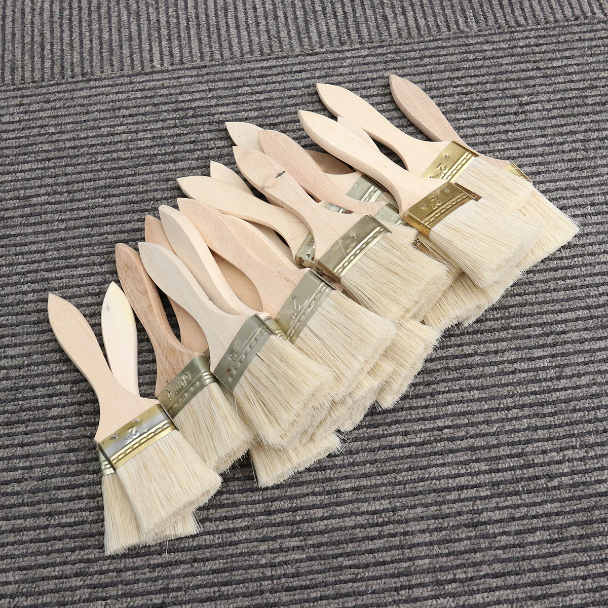 

23pcs Chip Brushes Professional Painting Brushes with Wooden Handle for Stains Varnishes Glues and Gesso
