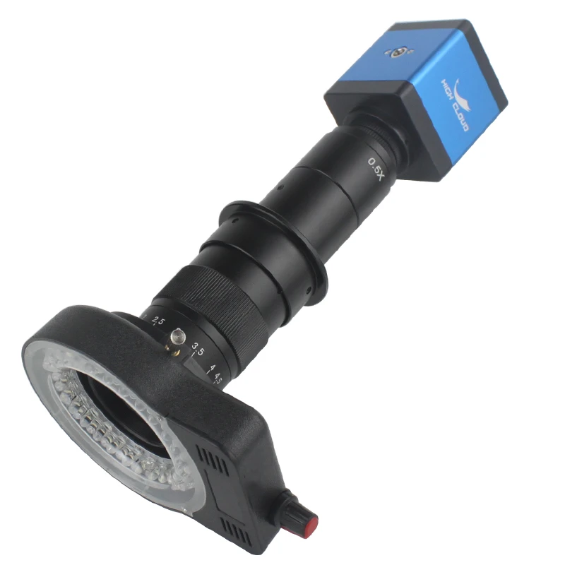 

Камера-микроскоп 13MP FHD 60FPS с объективом C-Mount HDMI VGA промышленный электронный цифровой микроскоп для дайвинга