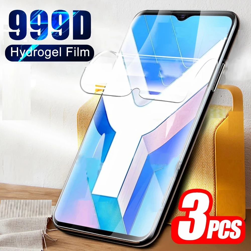 

3PCS Protective film For VIVO Y51 Y51S Y20 Y20i Y20G Y20S Y20A Y30 Y70 Y70S Y50 Y52S Y73S Hydrogel Film Screen Protector