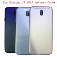 battery cover rear door back case housing for samsung j7 2017 j730 battery cover with camera lens logo replacement parts