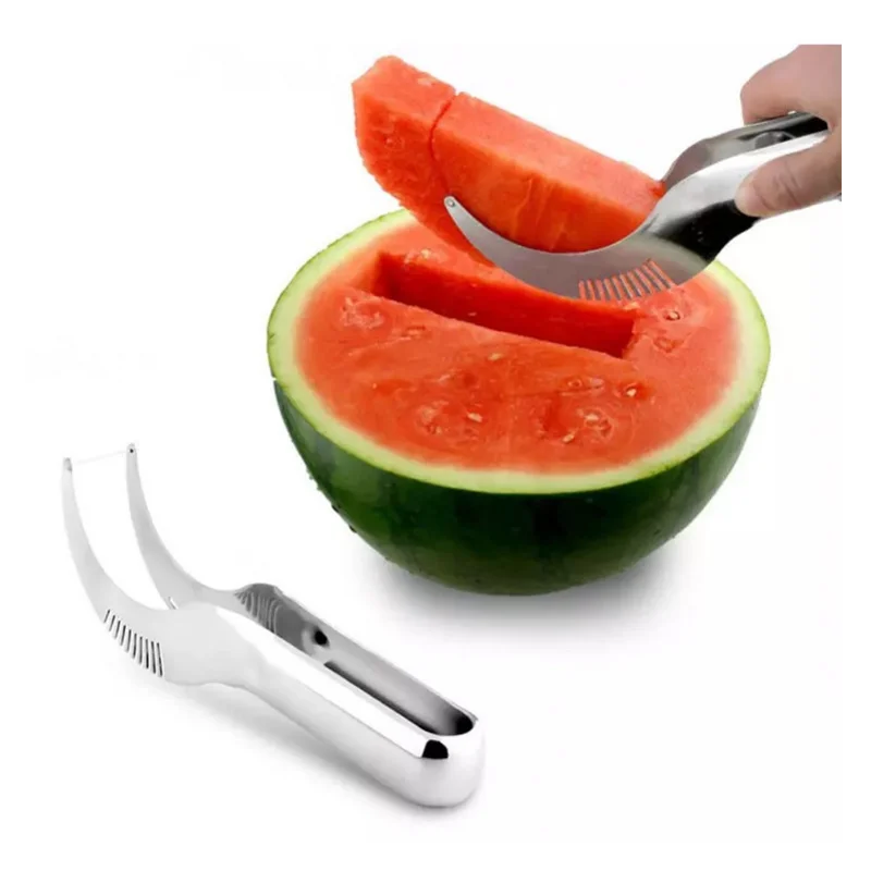

304 Stainless Steel Watermelon cantaloupe Artifact Slicing Knife Knife Corer Fruit And Vegetable Tools kitchen Accessories Gadge