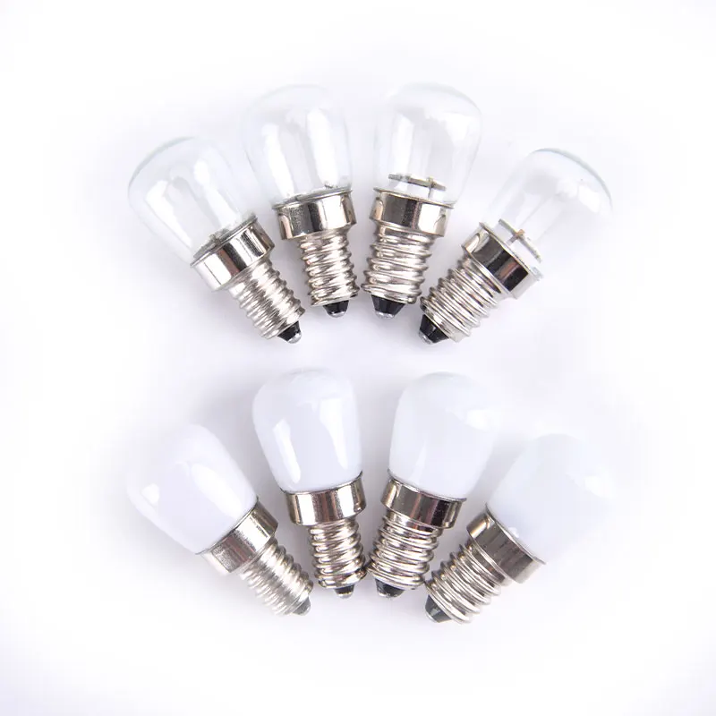 

3pcs/lot 2W E14 E12 LED Fridge Light Bulb Refrigerator Corn Bulb AC220V LED Lamp White/Warm White Replace Fridge Light Bulb
