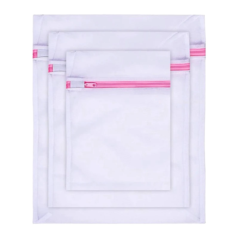 

Washing Machine Laundry Bag Durable Mesh Laundry Net With Zipper