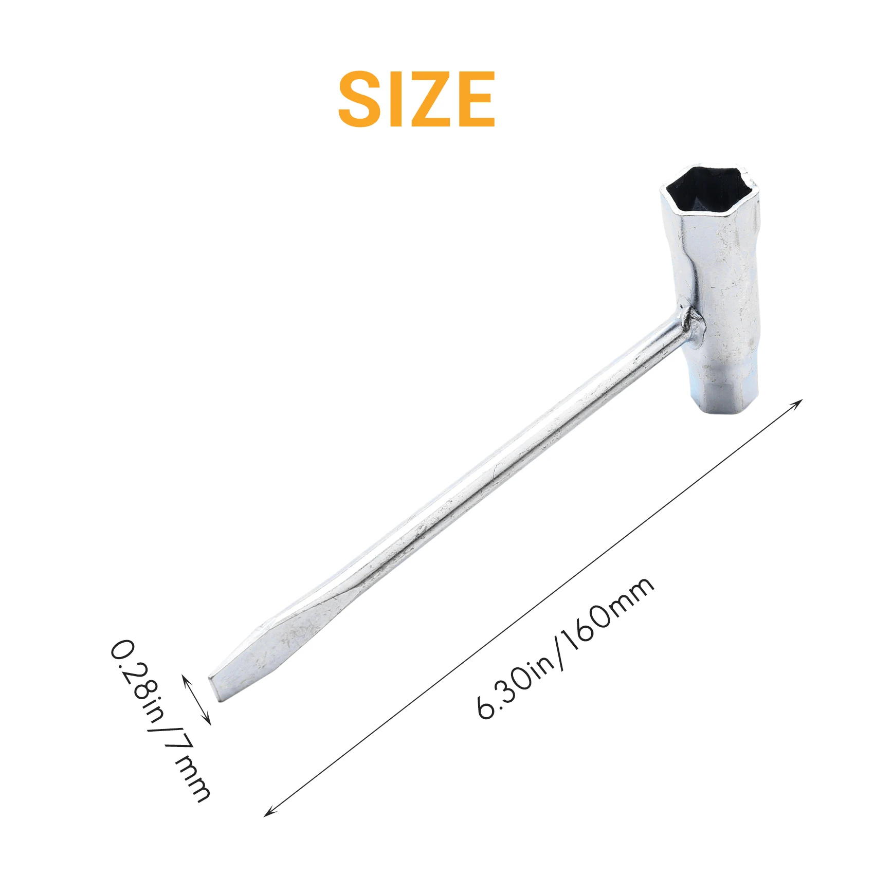 Гайка стержня T-образный ключ для бензопилы гаечный 1/2 дюйма (13 мм) x 3/4 (19 STIHL Husqvarna