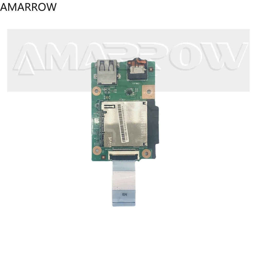 

Оригинальный кардридер USB плата для Lenovo B480 V480 B490 M490 LA48 I0 BD аудио Плата 55,4xz03.001g