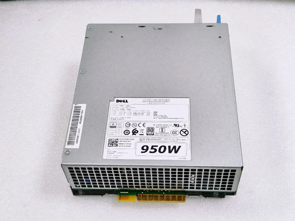 Для оригинального блока питания Dell T5820 T7820 950 Вт AC950EF-00 WGCH4 H950 рабочая станция