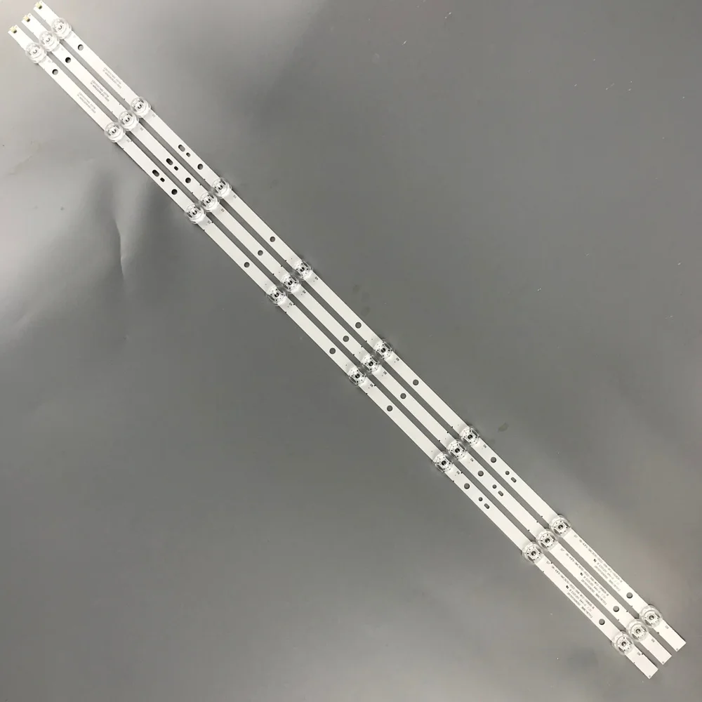 

LED Backlight strip 8 lamp For Haier 43'' TV 06-43F9-SMC3030-0D22-3X8-W12-190826-B H43E18 43un265t