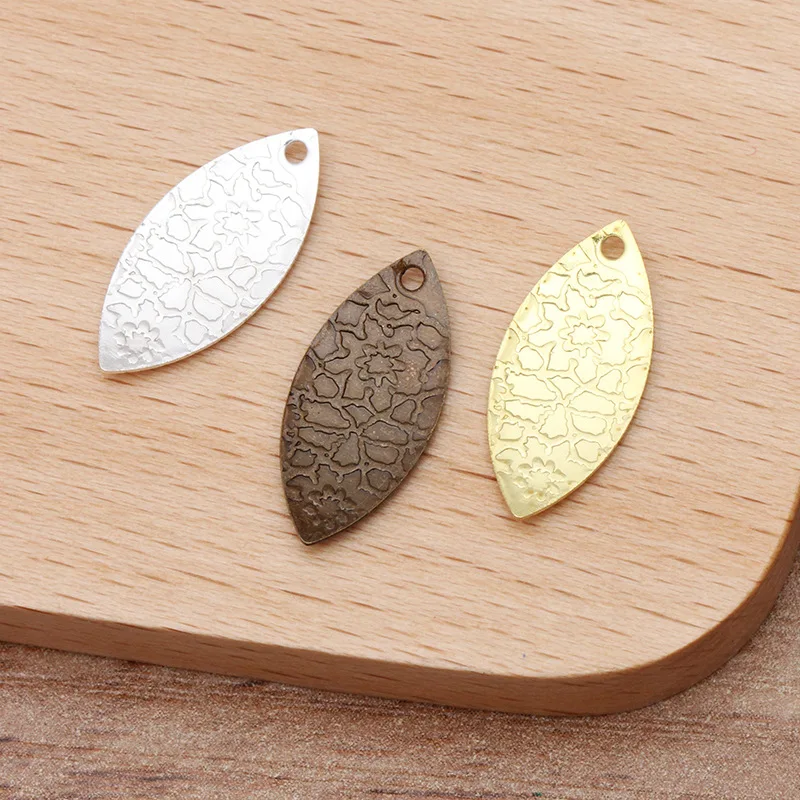 

20 шт. 13x19 мм винтажные Листья Подвески листья ювелирные изделия для рукоделия изготовление браслета ожерелья