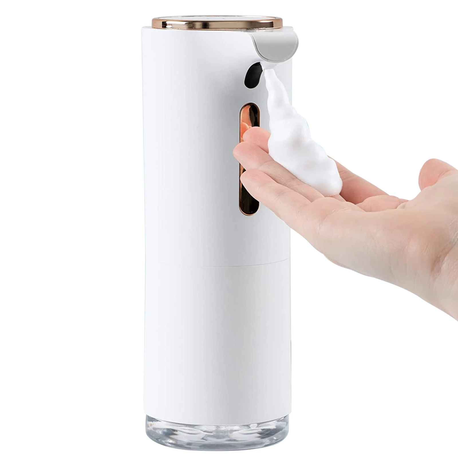 

Automatic Soap Dispenser, Touchless Hand Sanitizer Dispenser with IR Sensor Battery Operated Foam Soap Dispenser Adjustable Wat