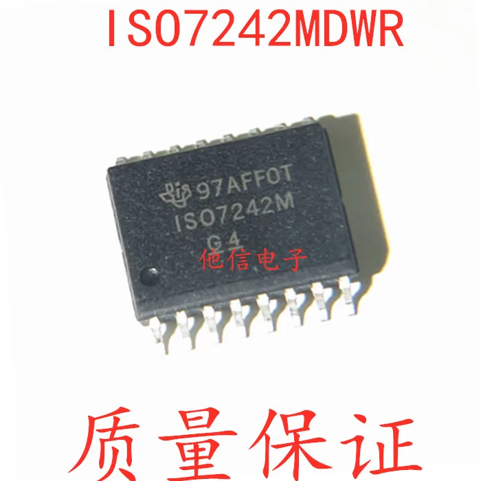 

free shipping ISO7242MDWR ISO7242M 10PCS