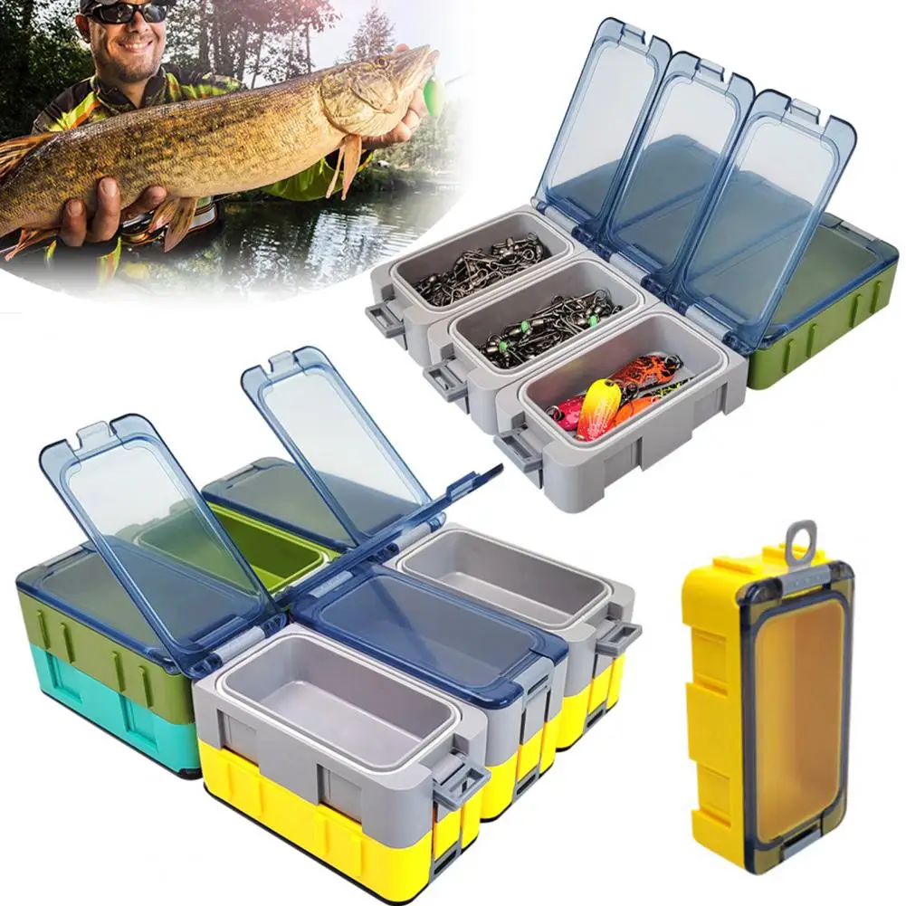 Ящик для хранения рыболовных приманок водонепроницаемый светящийся в темноте