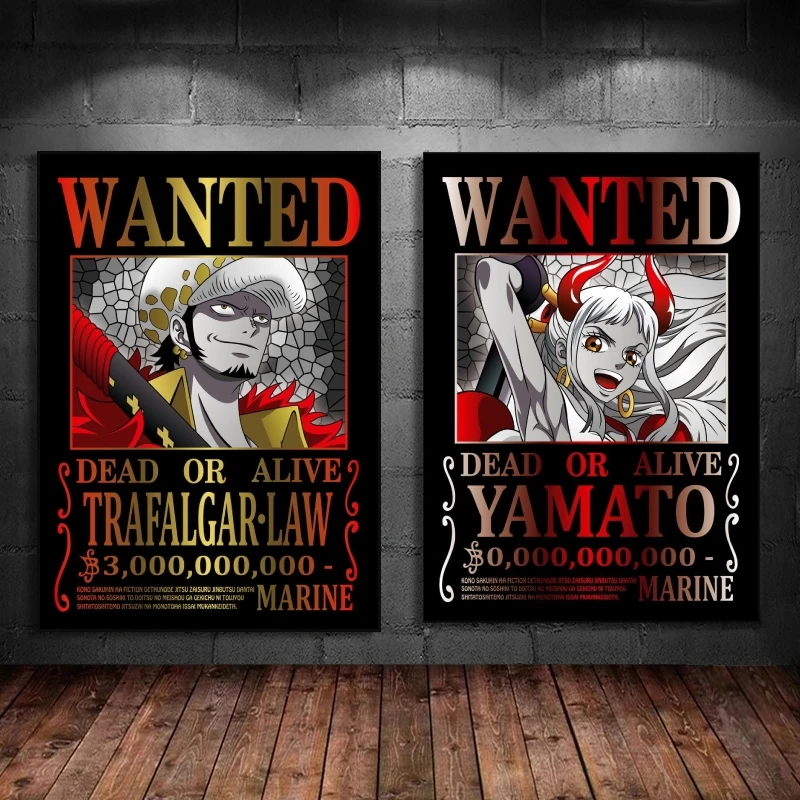 Японское аниме, картины на холсте, цельный кусок головы, желаемый закон, подарки на день рождения, принты и принты, Детские экшн-фигурки для гостиной Японское аниме, картины на холсте, цельный кусок головы, желаемый закон, подарки на день рождения, принты и принты, Детские экшн-фигурки для гостиной