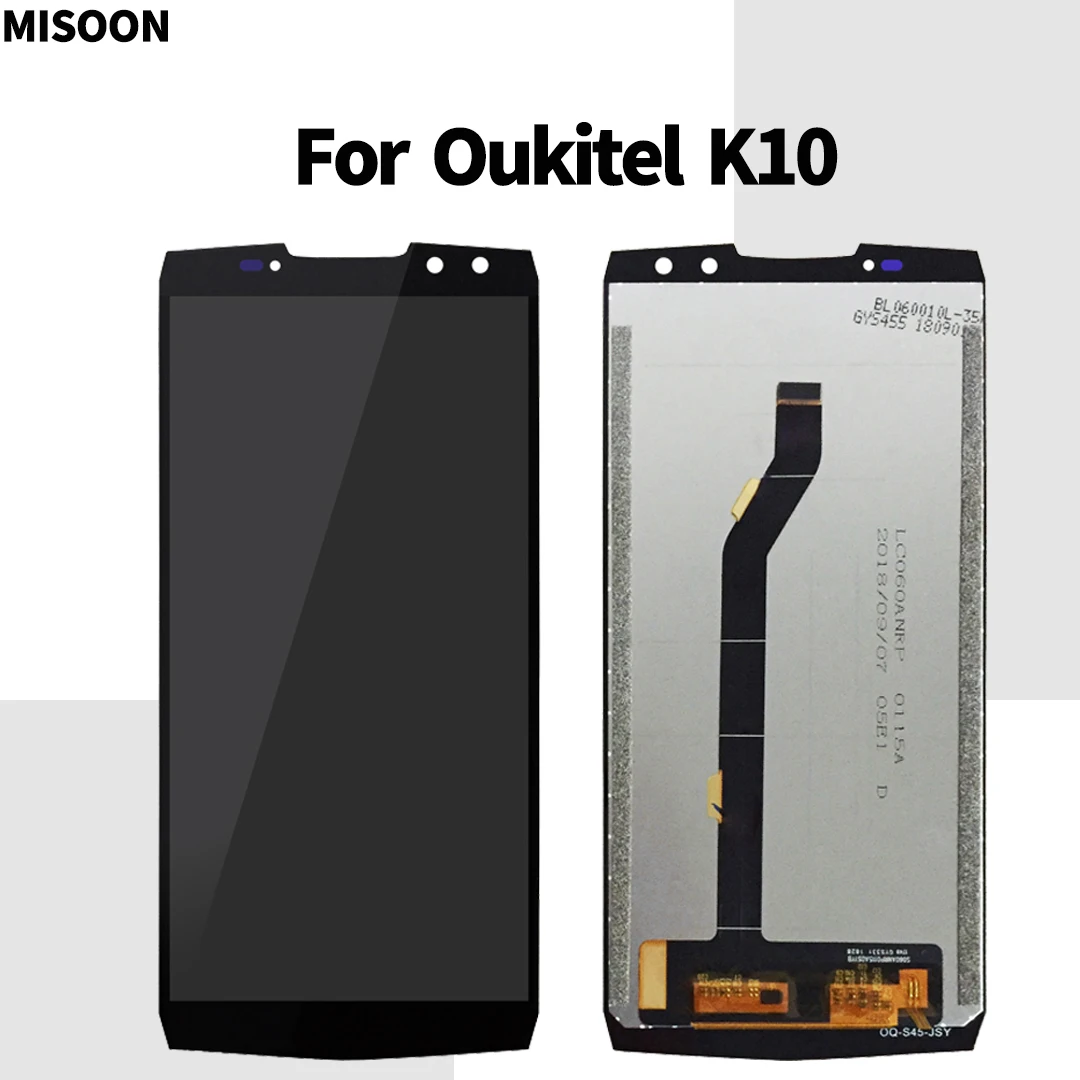 

Для oukitel k10 ЖК-дисплей сенсорный экран для oukitel k10 дисплей дигитайзер сборка Замена