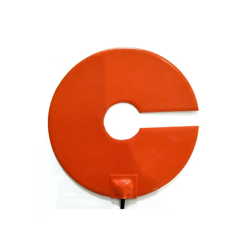 5 В 12 24 48 110 220 круглый силиконовый нагреватель пластинчатый коврик электрические