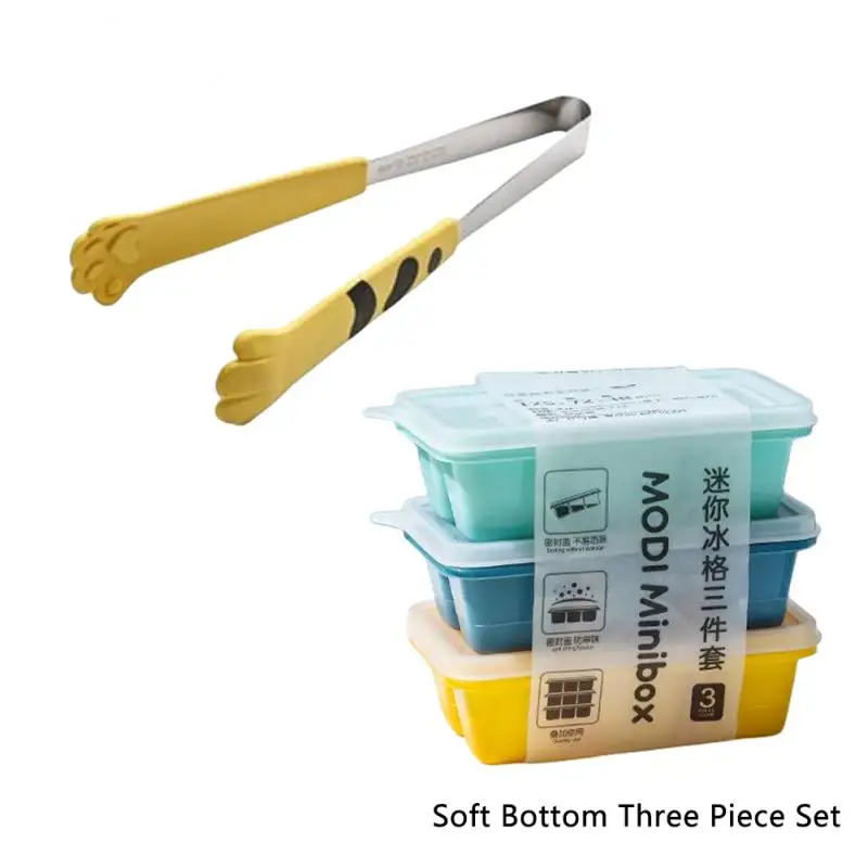

Silicone Ice Crate Food Grade Clip Kitchen Tools For Cat Lovers Baking Utensils Multi-functional Mold Household Durable