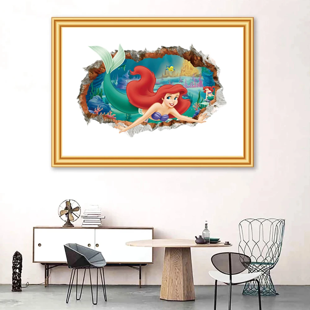 Алмазная живопись диснеевские Мультяшные принцессы бриллиантовая вышивка 5D