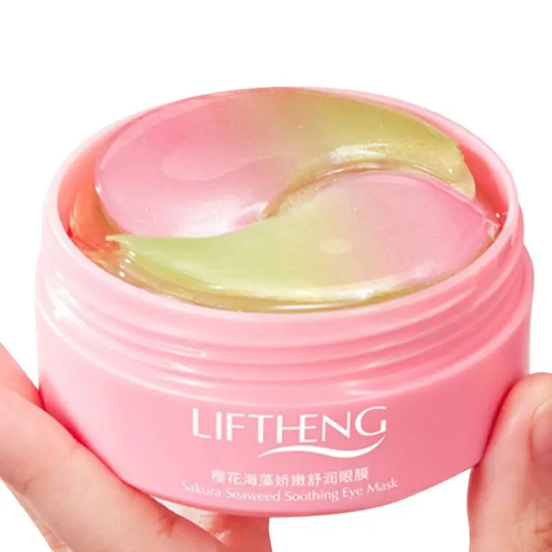 

Патчи под глаза коллагеновые с гиалуроновой кислотой, 60 шт.