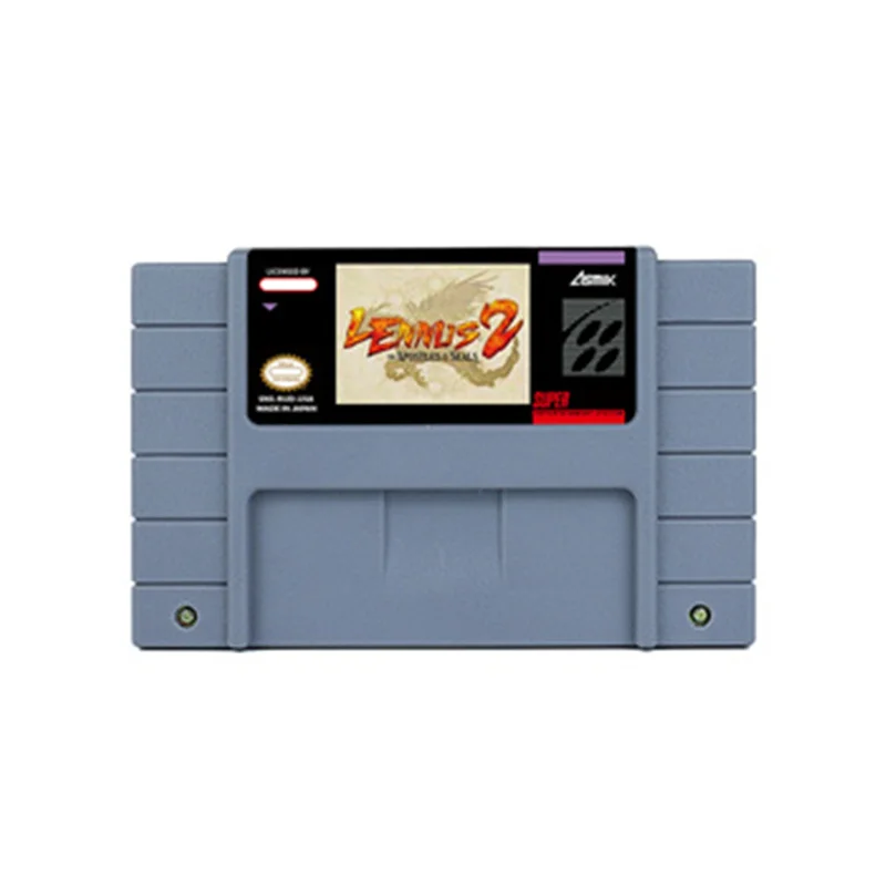 

Lennus II-апостолы фильмов Игра Ролевая для SNES США Версия 16 бит Ретро тележка подарок для детей