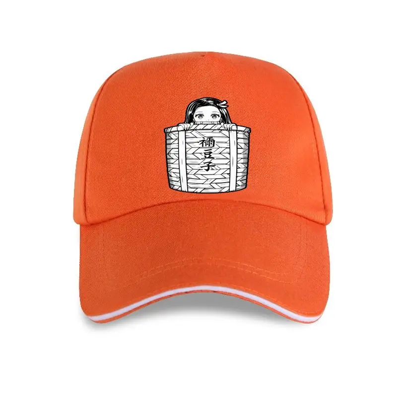 

new cap hat Kawaii Nezuko In The Basket Mens Cotton Kitsune No Yaiba Demon Slayer O- Baseball Cap Gift