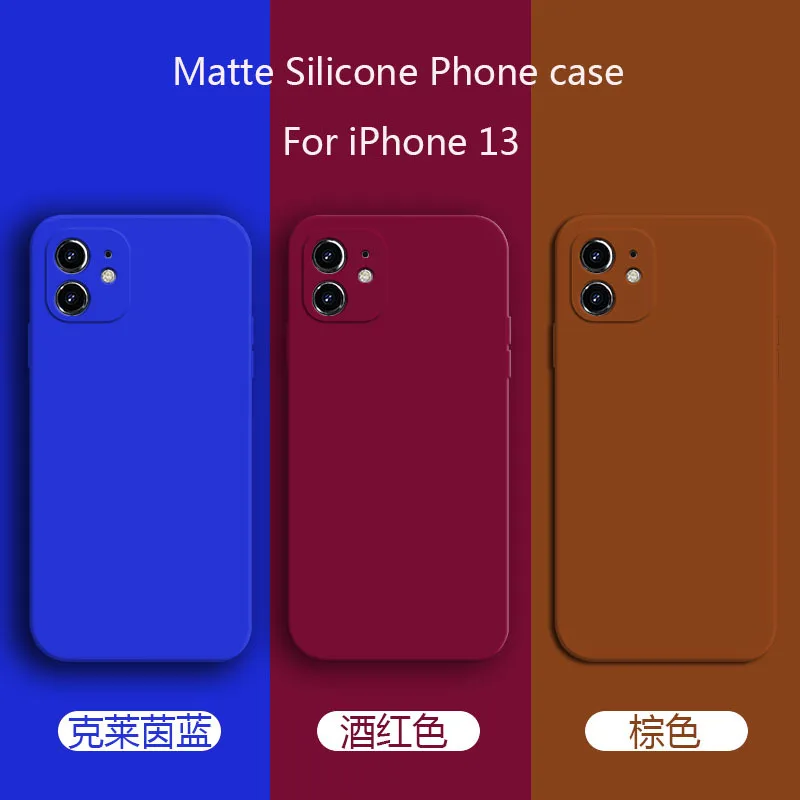 

For iPhone 13 12 11 Pro Max XR XS X 6S 7 8 Plus SE Mini Shockproof Phone Case Protective Sleeve