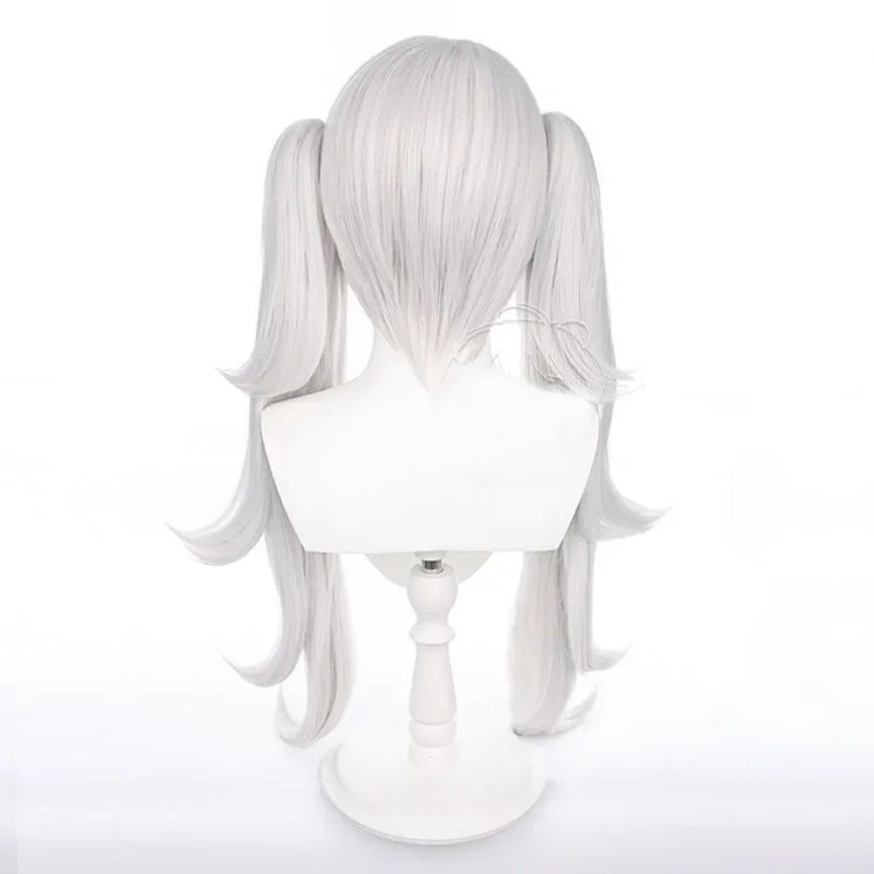 Nijisanji геймер vtuber Kuzuha парик для косплея унисекс серебристо-серый короткие волосы