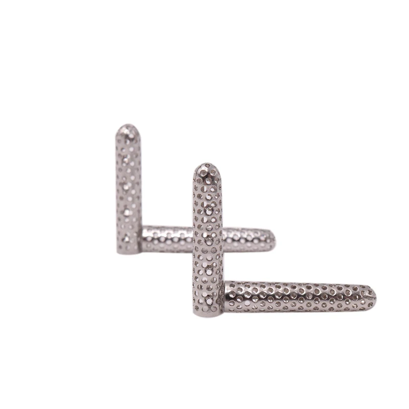 Weiou New Arrivals Laces End Press Install 4.5*22mm Silver Cave Metal Tips 100 pcs/lot Hole Hollow Strings Aglets Cheaper Item