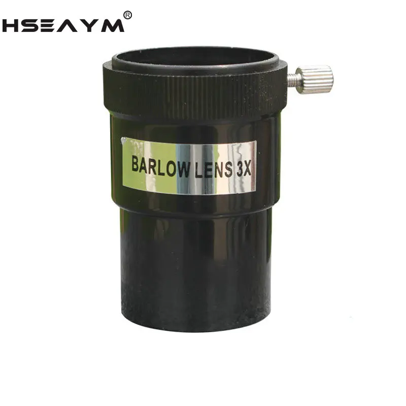 

HSEAYM пластиковый 3-х линза Барлоу 1,25 дюйма 31,7 мм астрономический телескоп монокулярный окуляр с коротким фокусом