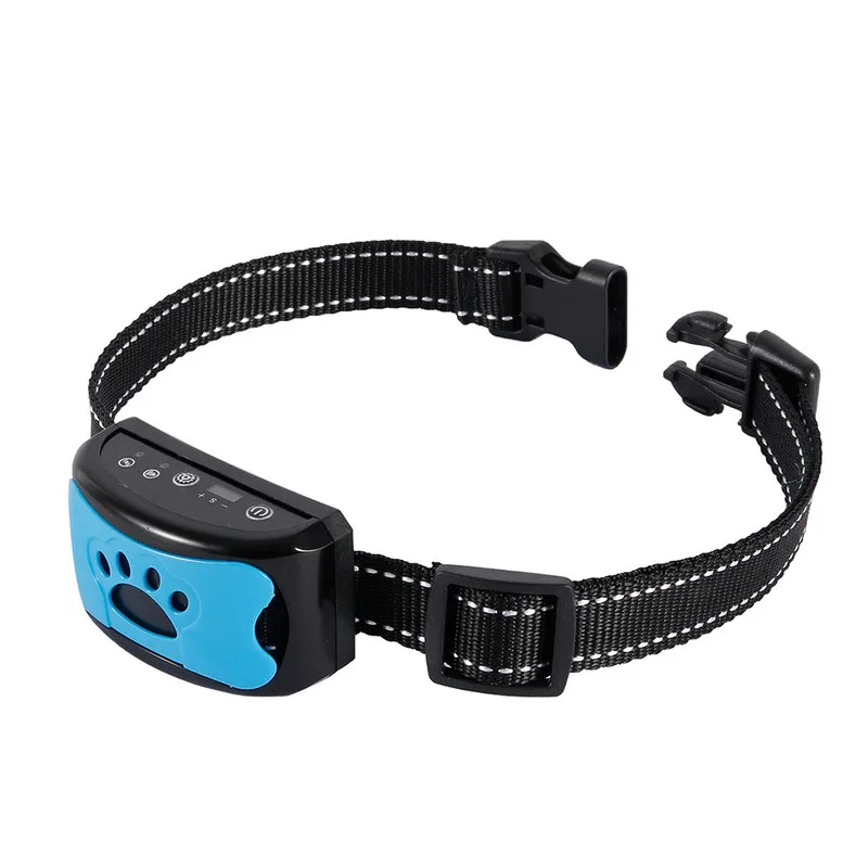 

Pet Dog Barking Control Device Tool Rechargeable Anti-Barking Collar Adjustable Dogs Bark Deterrents Training Collars
