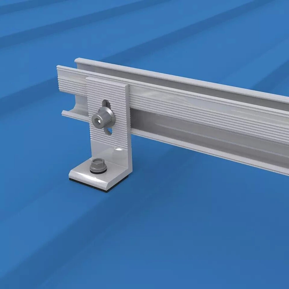 

Solar Rail Alu Mounting Rail Solar Panel PV Profile Solar Profile Solar System Accessories Set 200mm *56mm*30mm Bracket Rail