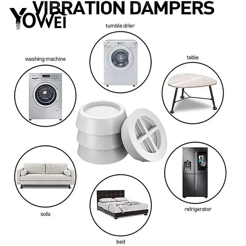 

1PCS Washing Machine Base Mat Tpr Table And Chair Rubber Mat Furniture Accessories