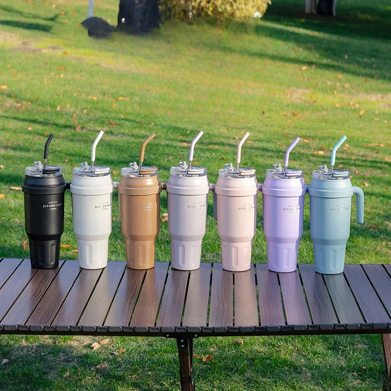 Автоматическая термос из нержавеющей стали 304 с большой емкостью Портативный Bingba